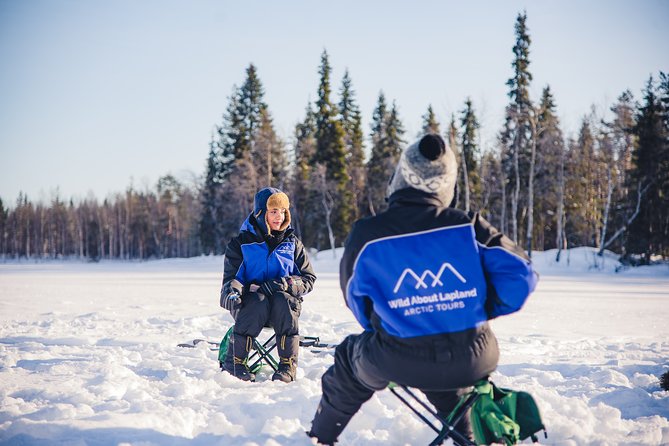 Snowshoeing and Ice Fishing Tour - From Rovaniemi to a quiet corner of Lapland