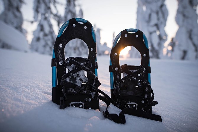 Snowshoeing in the Arctic Circle Wilderness - What the snowy route gives you