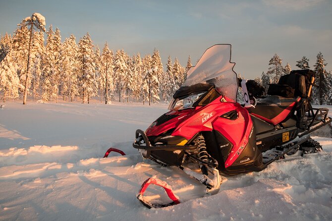 Thrill of Snowmobiling for Adults Only - The safety briefing is short but important