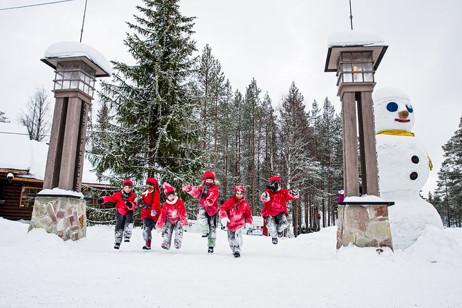 Trip to Arctic Circle, Santa Claus Village and Santas Reindeer - Lunch and the four-hour schedule