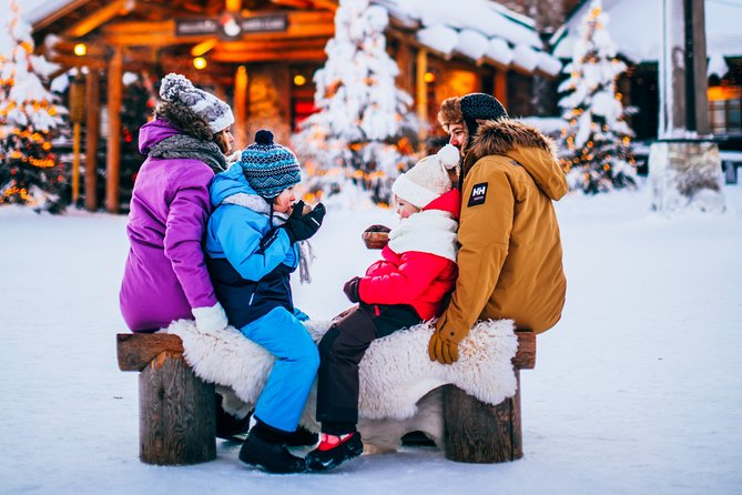 Trip to Arctic Circle, Santa Claus Village and Santas Reindeer - Who will enjoy this outing most?