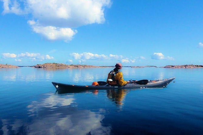 Turku Archipelago Kayaking Evening - A route chosen for the weather and the group
