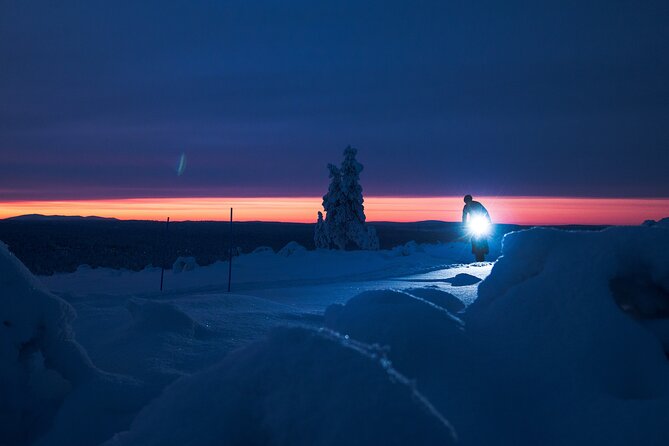 Winter afternoon group Ride in Saariselkä - Dusk departures and helmet lights