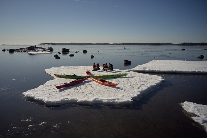 Winter kayaking in Eastern Helsinki archipelago - Key points at a glance