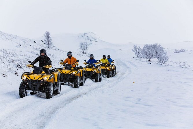 Winter Quad Bike Ride in the Arctic Circle from Rovaniemi - Riding beyond Rovaniemi’s city streets